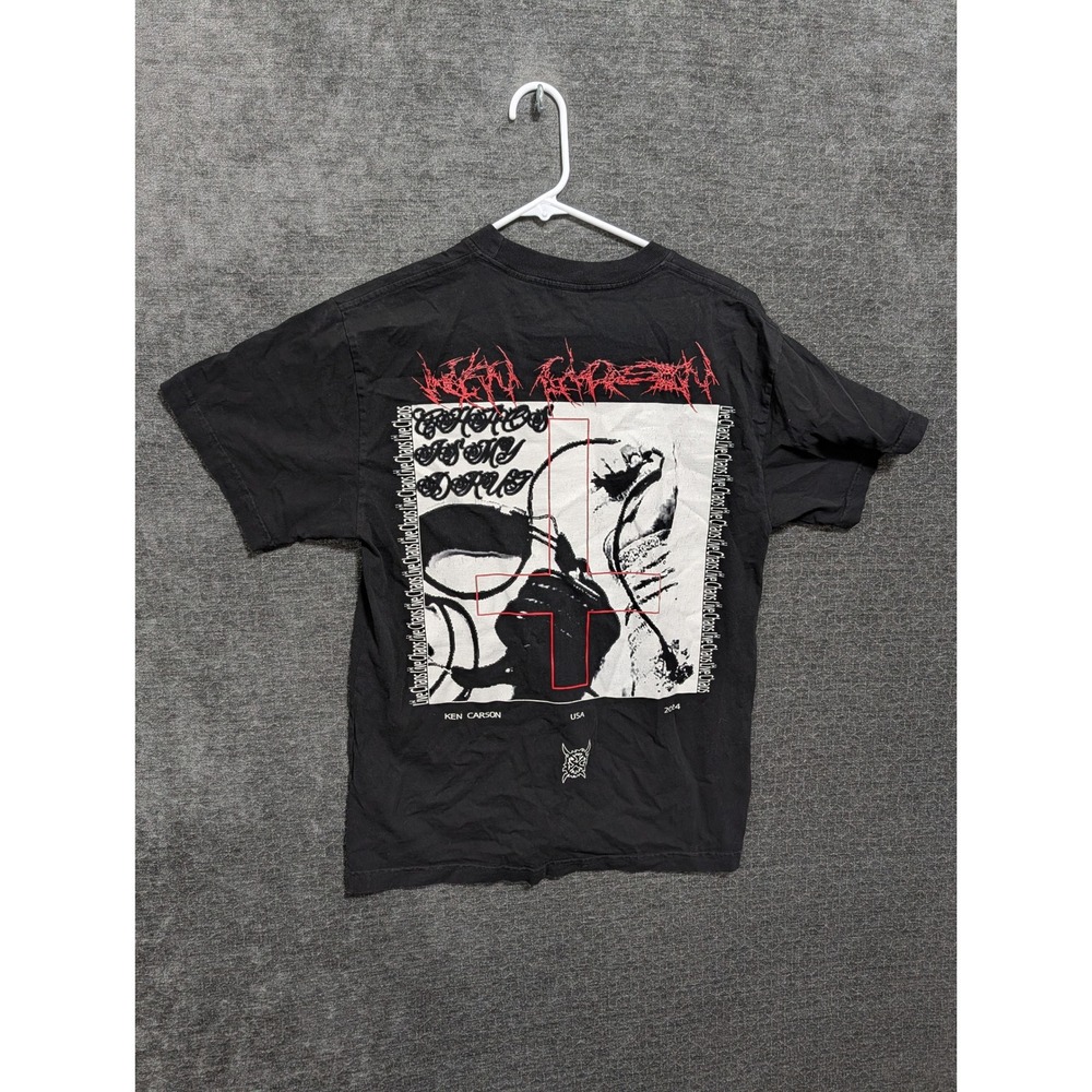 Ken Carson Chaos Is My Drug Graphic T-Shirt Black Small Opium Merch Made in USA